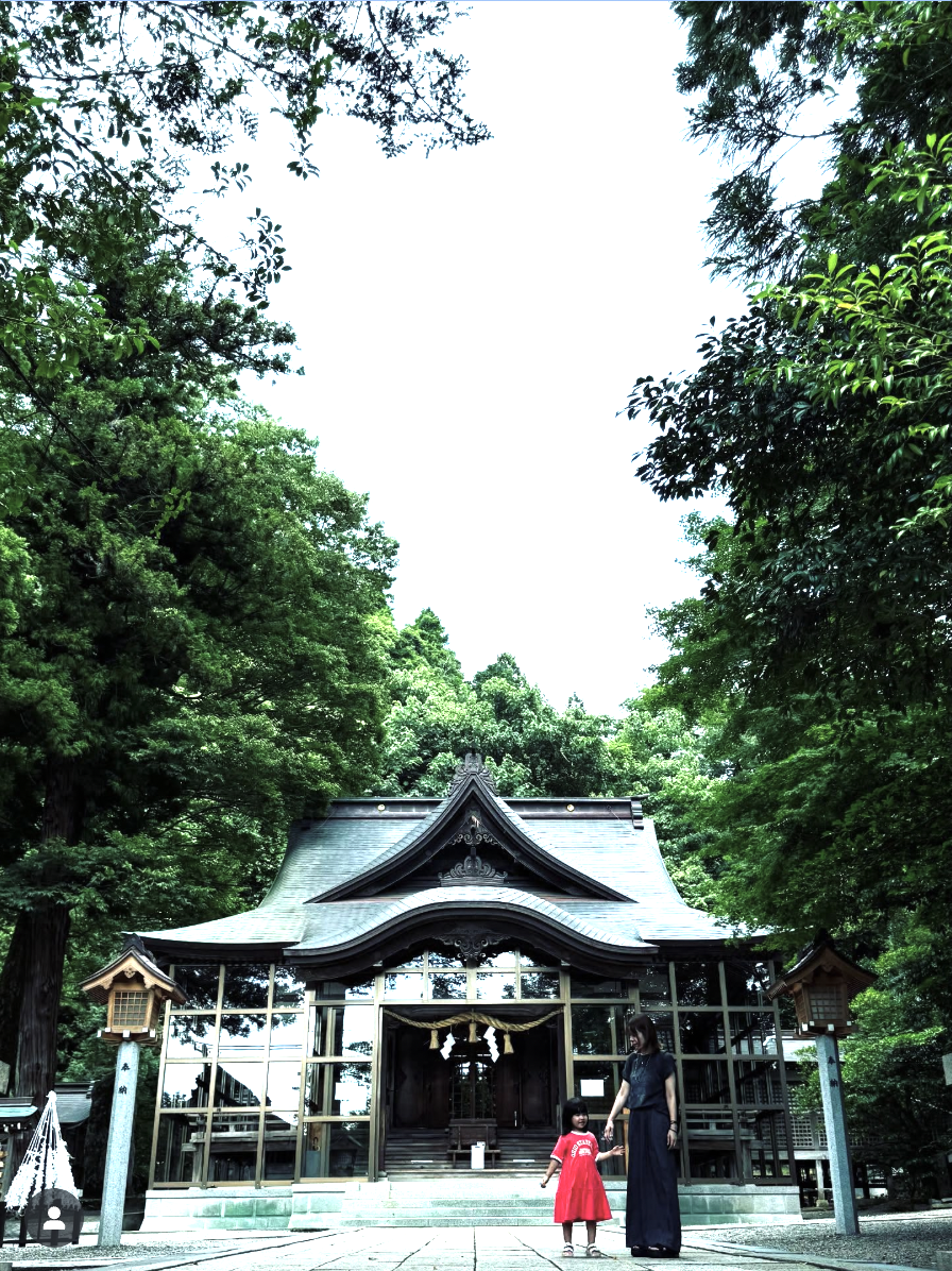 先日家族で行った金劔宮