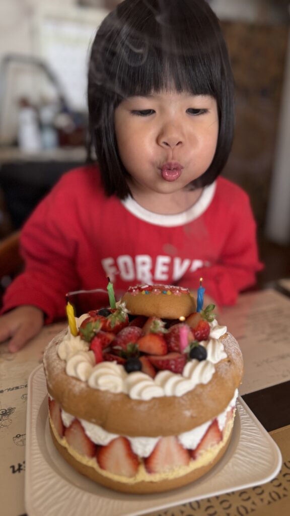 五歳のお誕生日